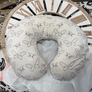 Butterfly Print Nursing Pillow